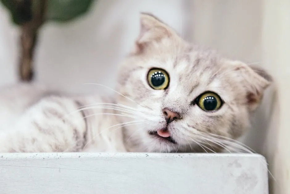 为什么会猫咪吐舌头？